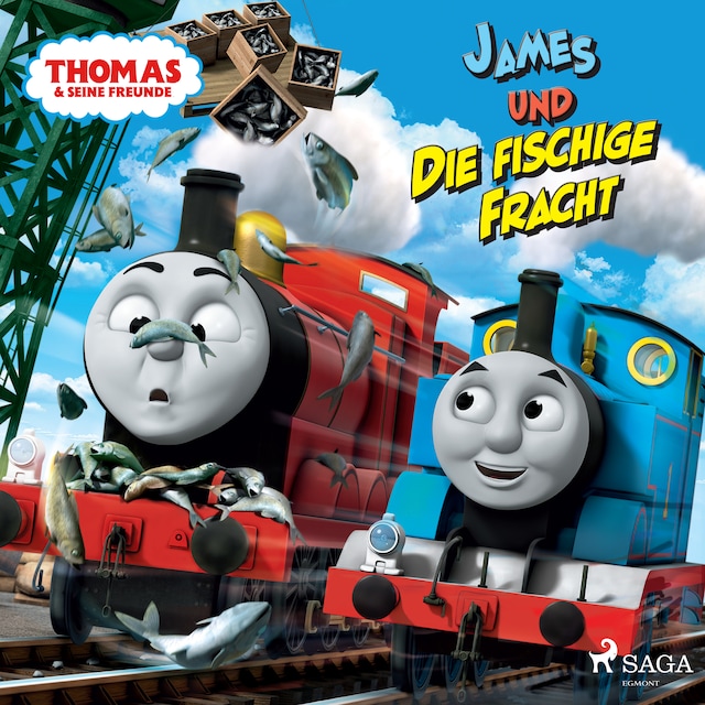 Book cover for Thomas und seine Freunde - James und die fischige Fracht & Hiro und die widerspenstigen Waggons