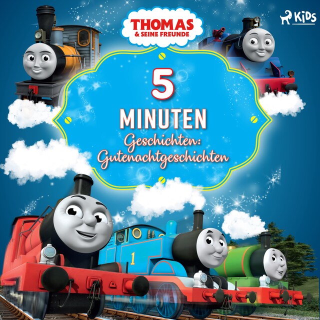 Bokomslag for Thomas und seine Freunde - 5-Minuten-Geschichten: Gutenachtgeschichten