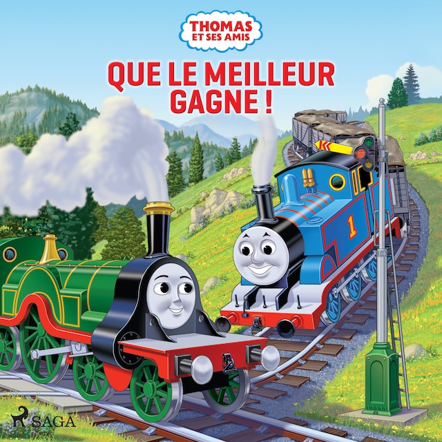 Portada de libro para Thomas et ses amis - Que le meilleur gagne !