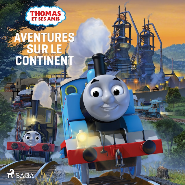 Book cover for Thomas et ses amis - Aventures sur le continent