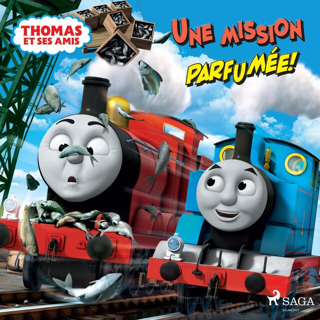 Kirjankansi teokselle Thomas et ses amis - Une mission parfumée !