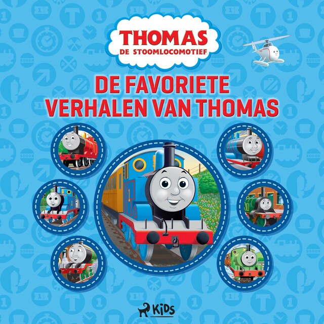 Boekomslag van Thomas de Stoomlocomotief - De favoriete verhalen van Thomas