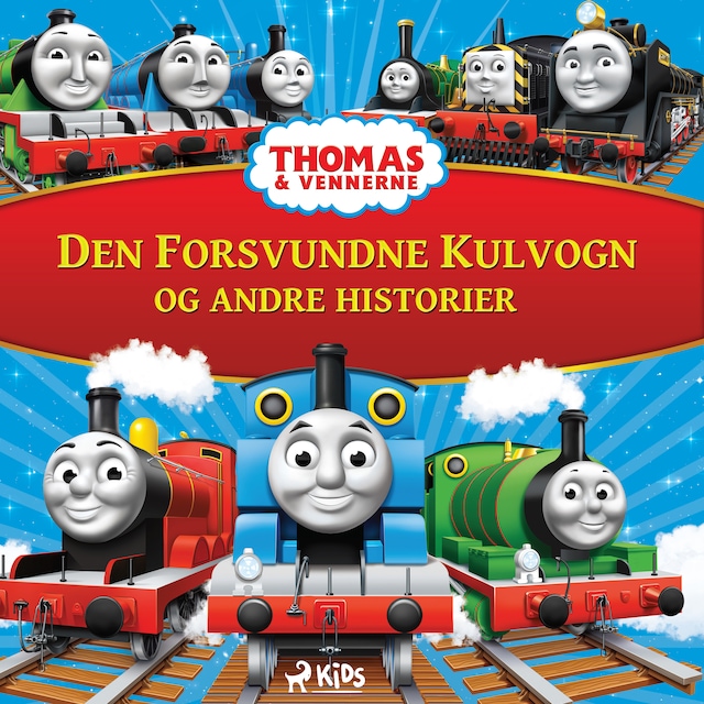 Buchcover für Thomas og vennerne - Den forsvundne kulvogn og andre historier
