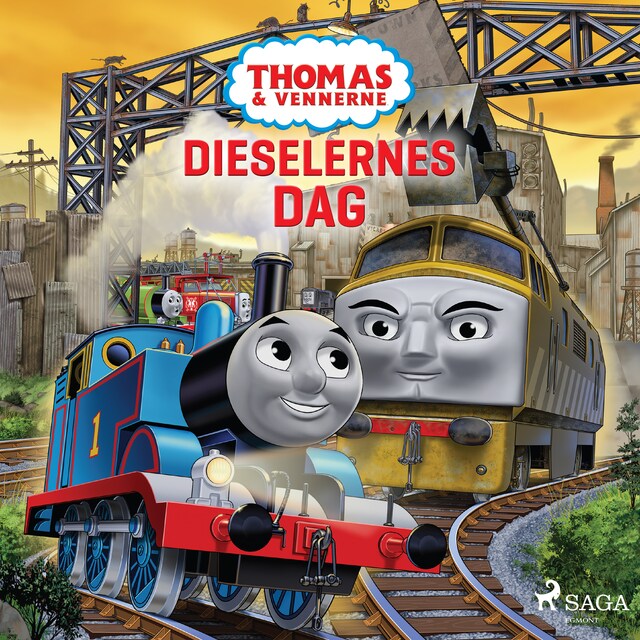 Couverture de livre pour Thomas og vennerne - Dieselernes dag