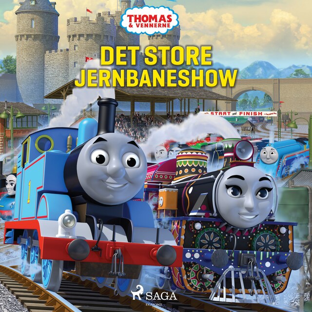 Portada de libro para Thomas og vennerne - Det store jernbaneshow