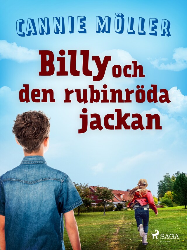 Book cover for Billy och den rubinröda jackan