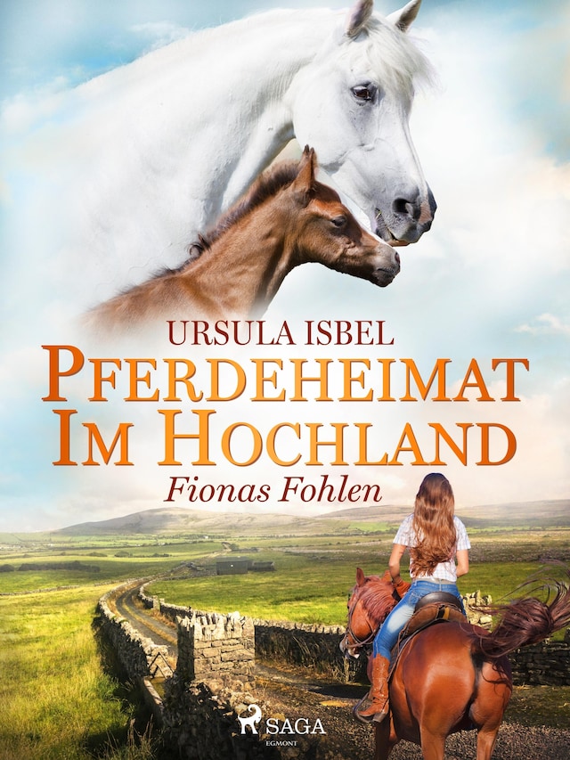 Kirjankansi teokselle Pferdeheimat im Hochland - Fionas Fohlen