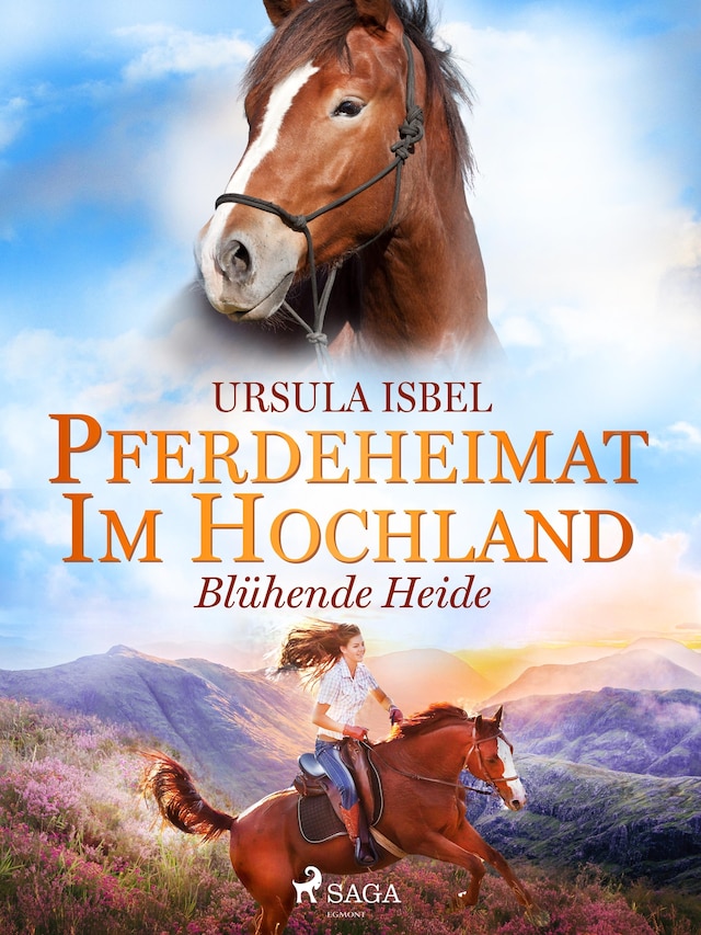 Book cover for Pferdeheimat im Hochland - Blühende Heide