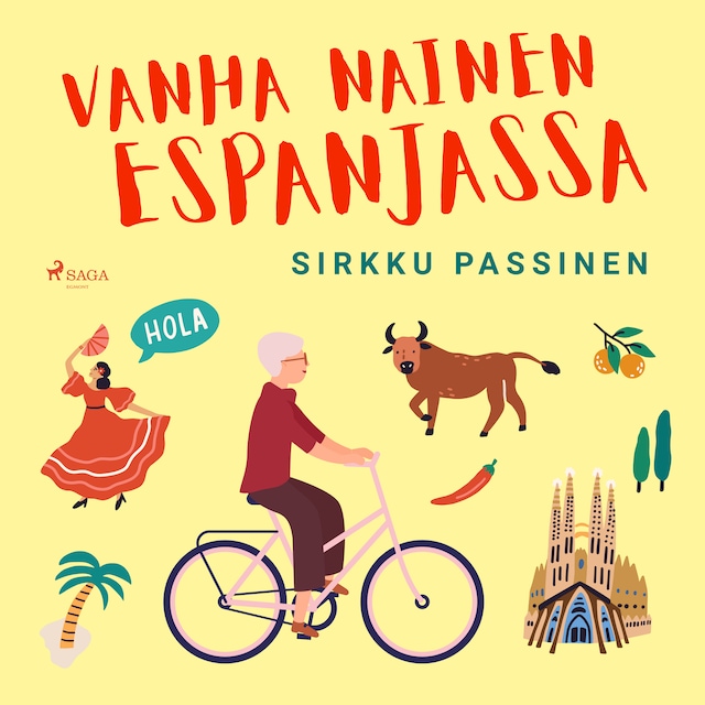 Okładka książki dla Vanha nainen Espanjassa
