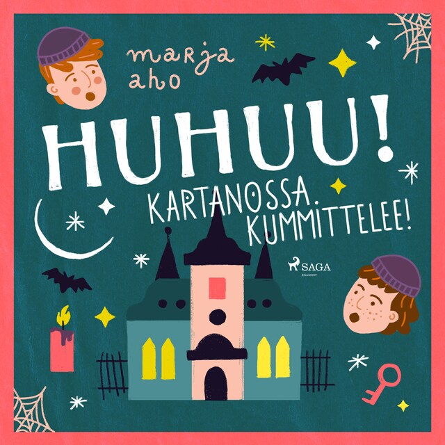 Couverture de livre pour Huhuu! Kartanossa kummittelee!