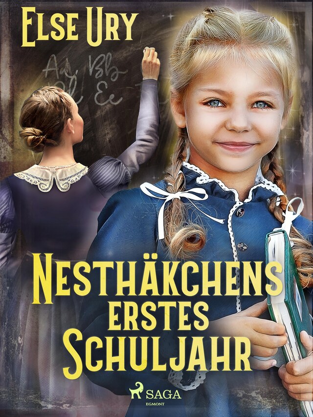 Buchcover für Nesthäkchens erstes Schuljahr