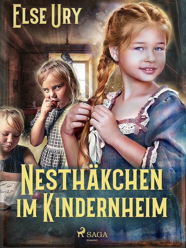 Copertina del libro per Nesthäkchen im Kinderheim