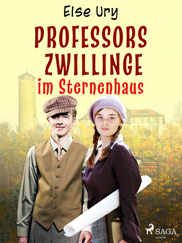 Buchcover für Professors Zwillinge im Sternenhaus