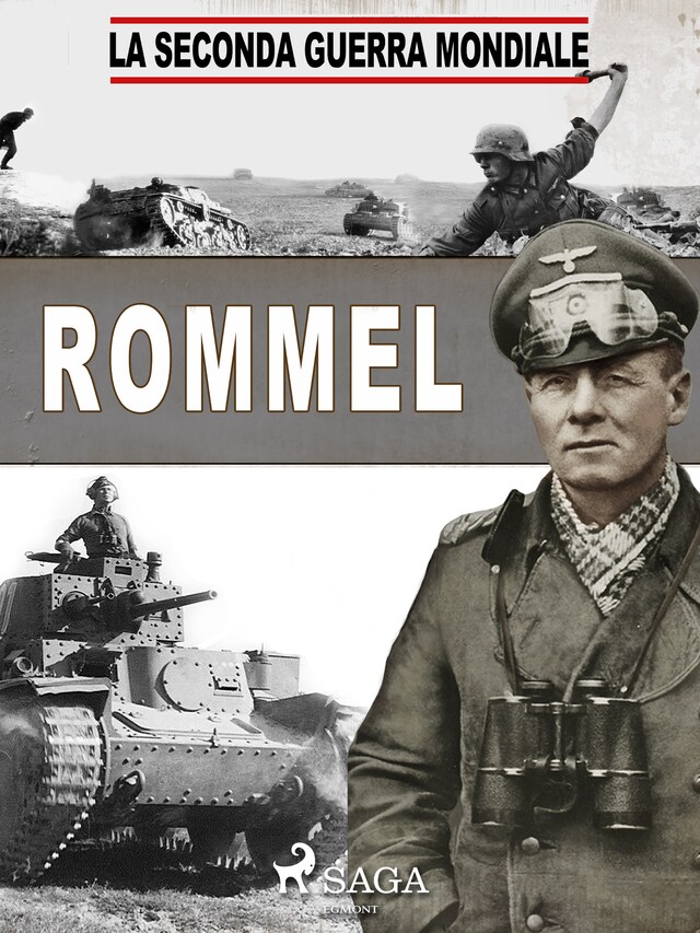 Kirjankansi teokselle Rommel