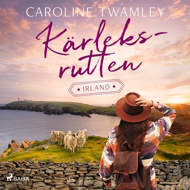 Book cover for Kärleksrutten - Irland