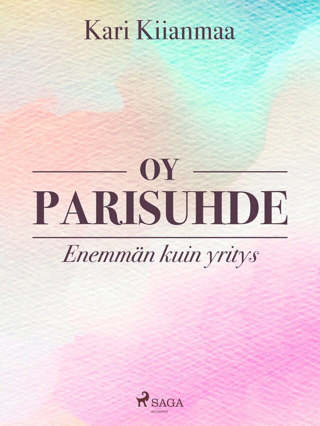 Couverture de livre pour Oy parisuhde: enemmän kuin yritys