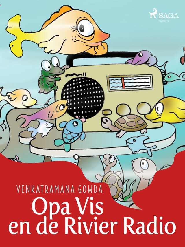Book cover for Opa Vis en de Rivier Radio