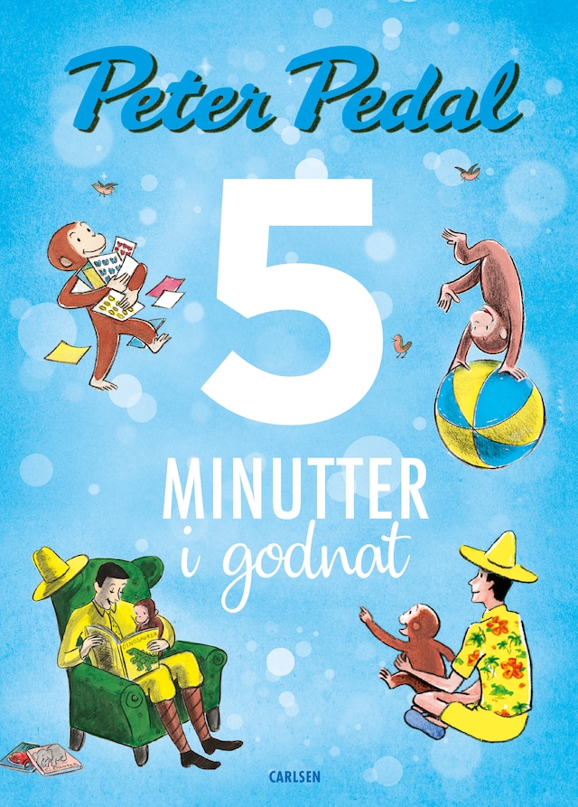Book cover for Fem minutter i godnat - Peter Pedal