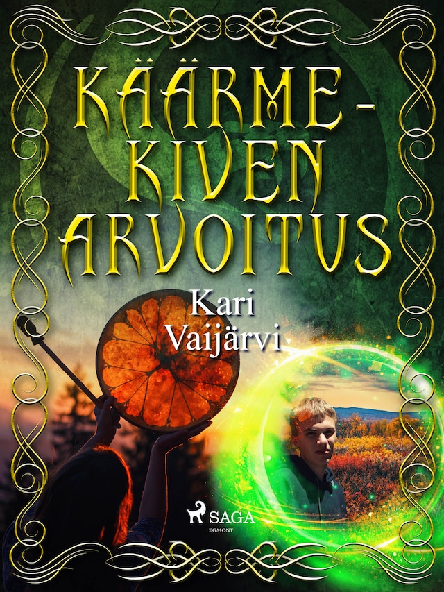 Okładka książki dla Käärmekiven arvoitus