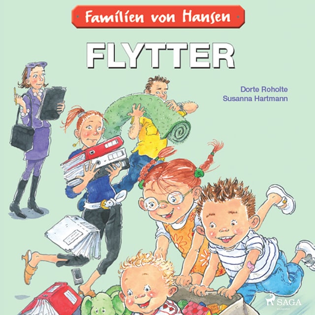 Bogomslag for Familien von Hansen flytter