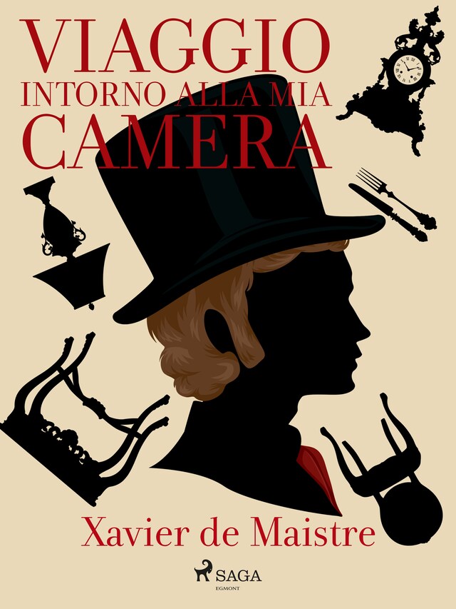 Couverture de livre pour Viaggio intorno alla mia camera