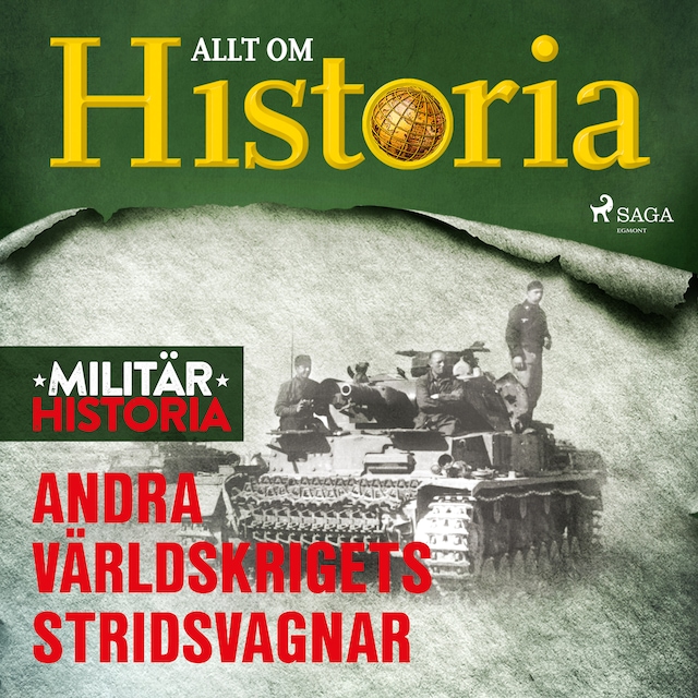 Buchcover für Andra världskrigets stridsvagnar