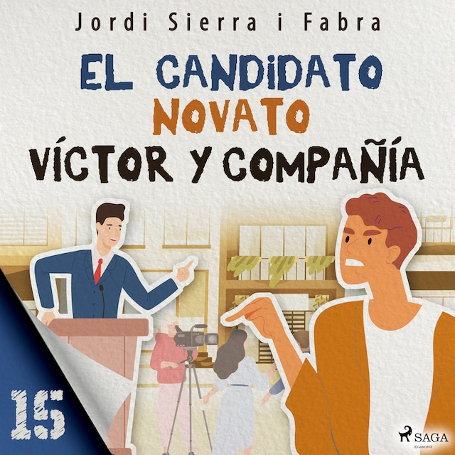 Book cover for Víctor y compañía 15: El candidato novato