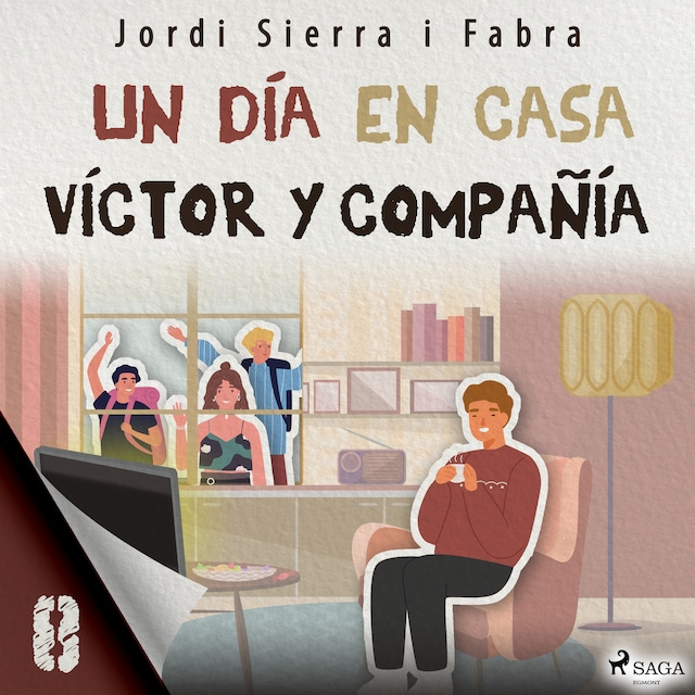 Okładka książki dla Víctor y compañía 8: Un día en casa
