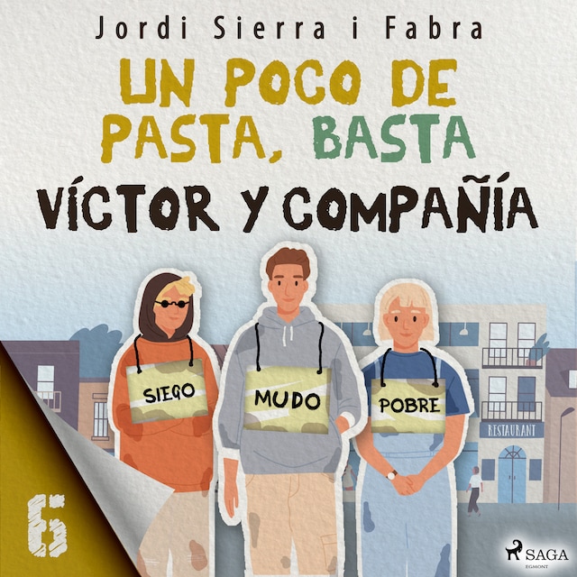 Okładka książki dla Víctor y compañía 6: Un poco de pasta, basta