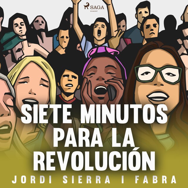 Buchcover für Siete minutos para la revolución