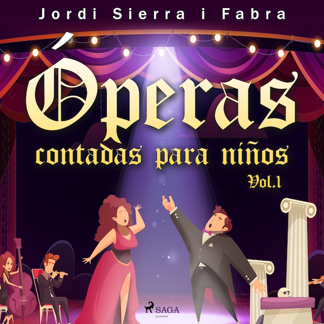 Book cover for Óperas contadas para niños. Vol.1