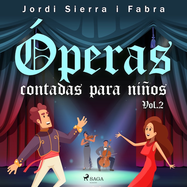 Okładka książki dla Óperas contadas para niños Vol.2
