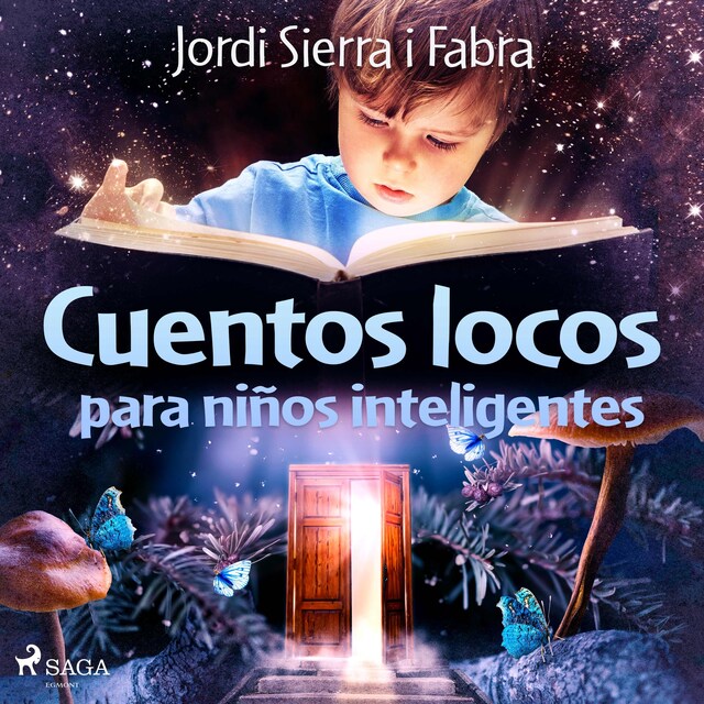 Book cover for Cuentos locos para niños inteligentes