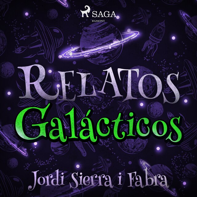 Book cover for Relatos galácticos