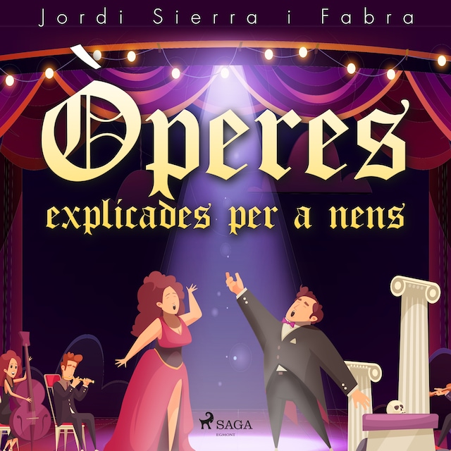 Copertina del libro per Òperes explicades per a nens