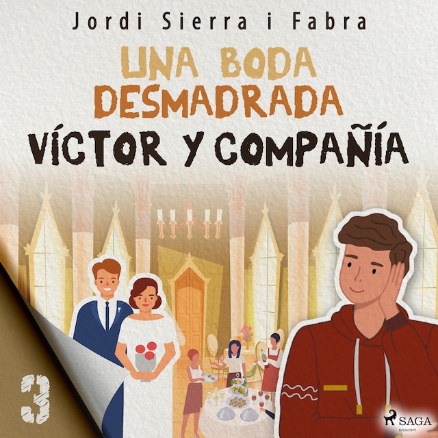 Copertina del libro per Víctor y compañía 3: Una boda desmadrada