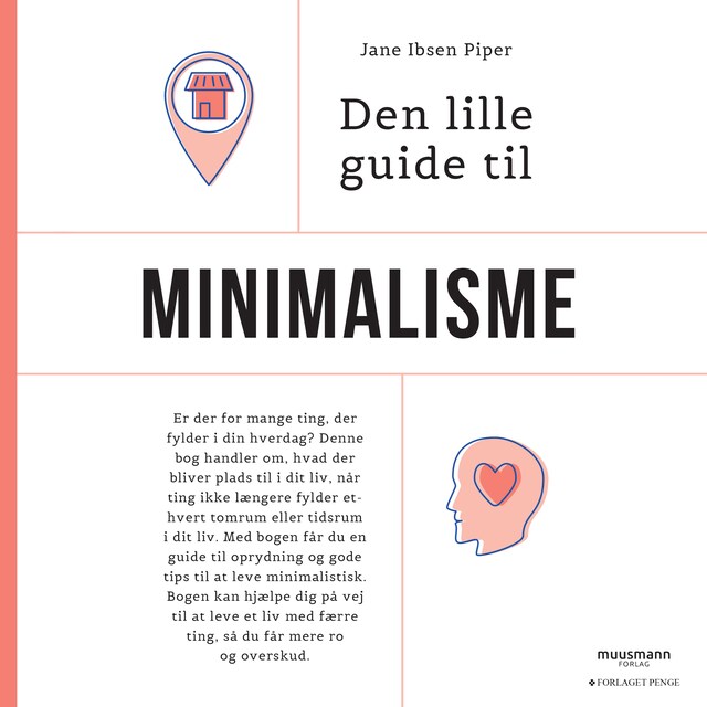 Buchcover für Den lille guide til minimalisme