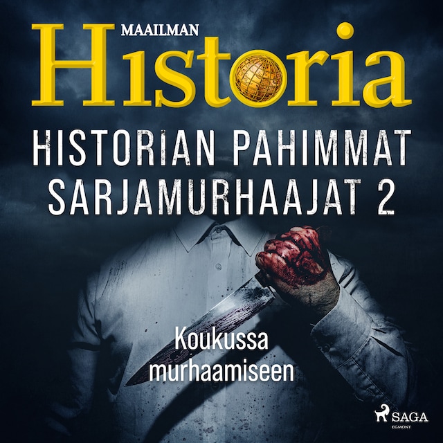 Boekomslag van Historian pahimmat sarjamurhaajat 2 – Koukussa murhaamiseen