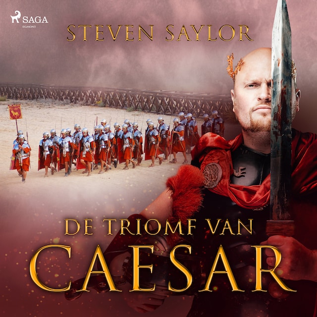 Copertina del libro per De triomf van Caesar