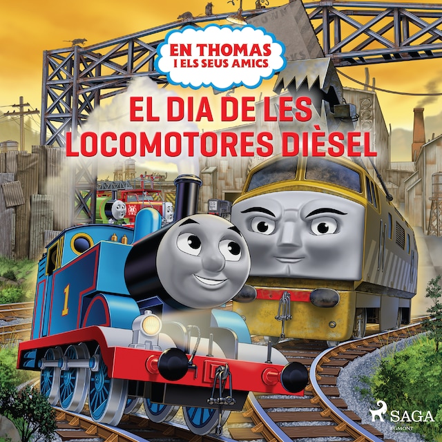 Book cover for En Thomas i els seus amics - El dia de les locomotores dièsel