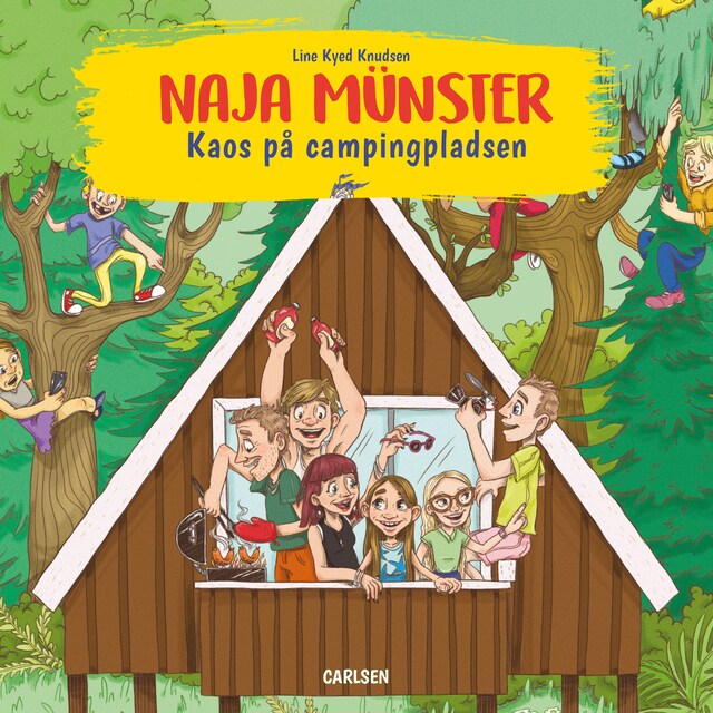 Bogomslag for Naja Münster (6) - Kaos på campingpladsen