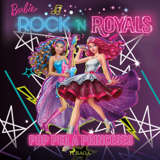 Okładka książki dla Barbie - Pop per a princeses