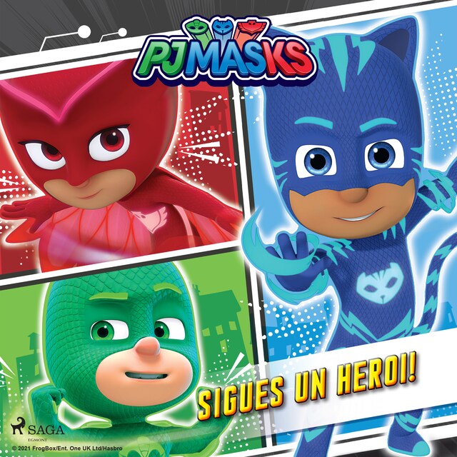 Book cover for PJ Masks - Sigues un heroi!