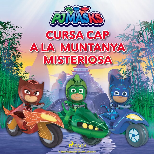 Copertina del libro per PJ Masks - Cursa cap a la Muntanya Misteriosa