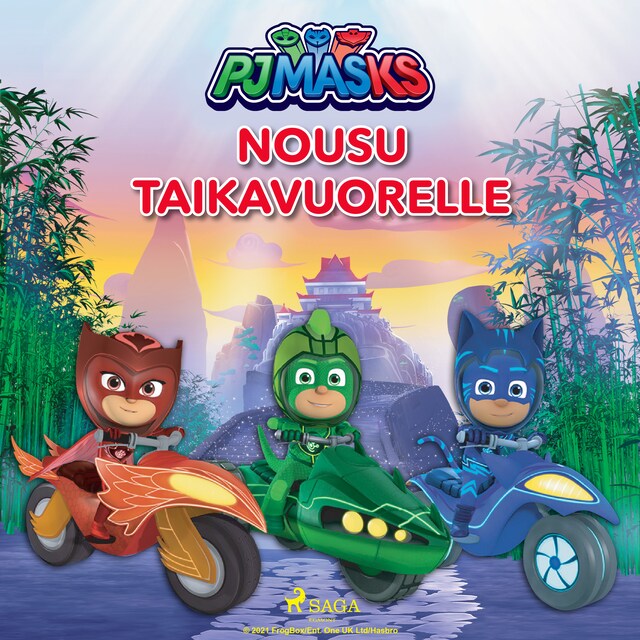 Copertina del libro per Pyjamasankarit - Nousu taikavuorelle