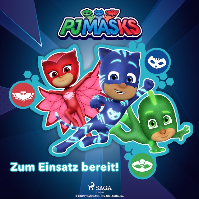 Copertina del libro per PJ Masks - Zum Einsatz bereit!