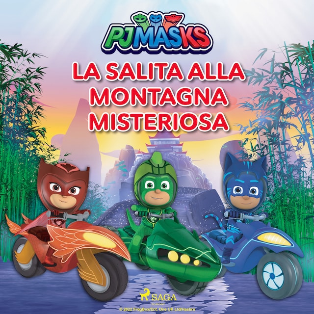 Book cover for Super Pigiamini - La salita alla Montagna Misteriosa
