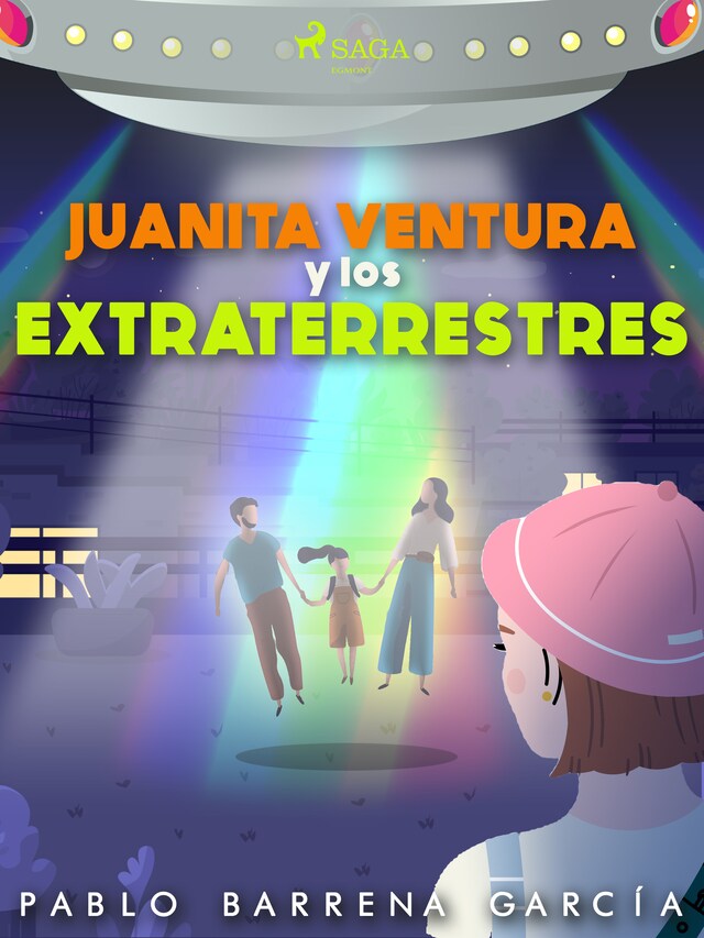 Portada de libro para Juanita ventura y los extraterrestres