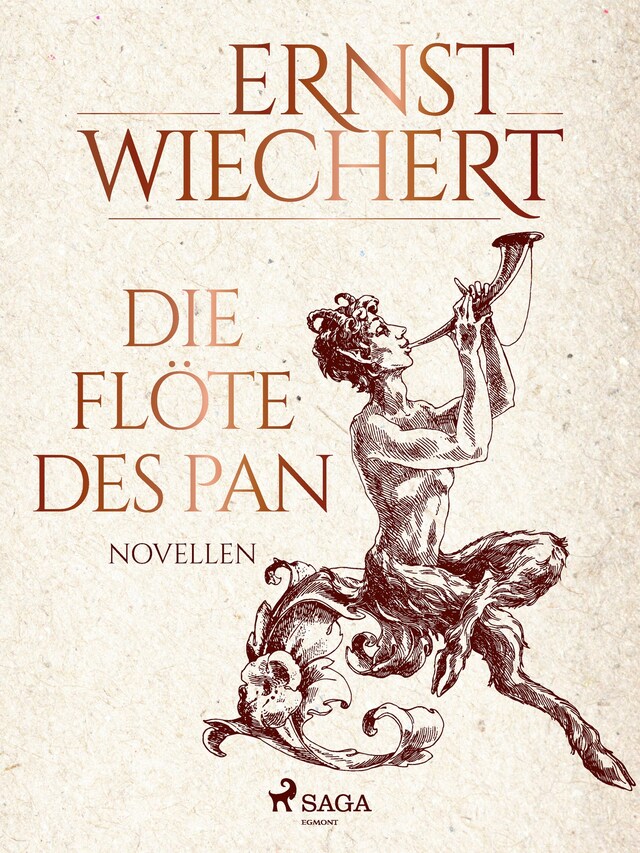 Bogomslag for Die Flöte des Pan - Novellen