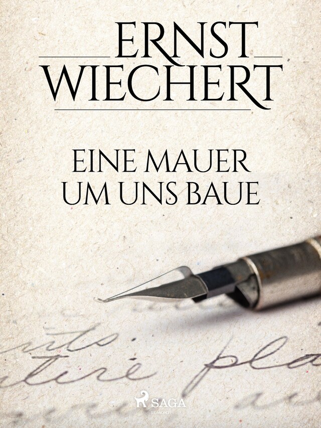 Book cover for Eine Mauer um uns baue